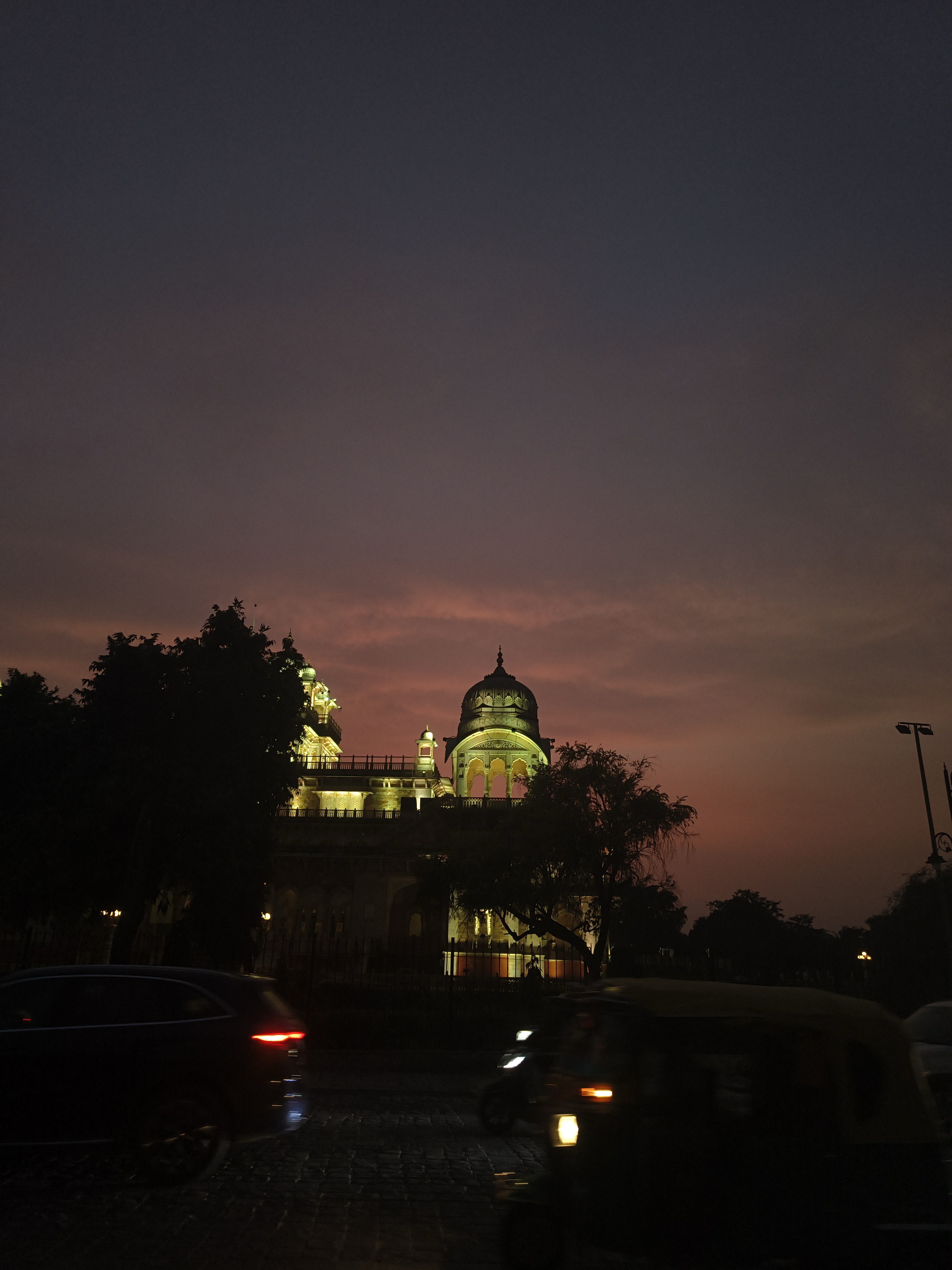 Albert Hall Museum in the evening
