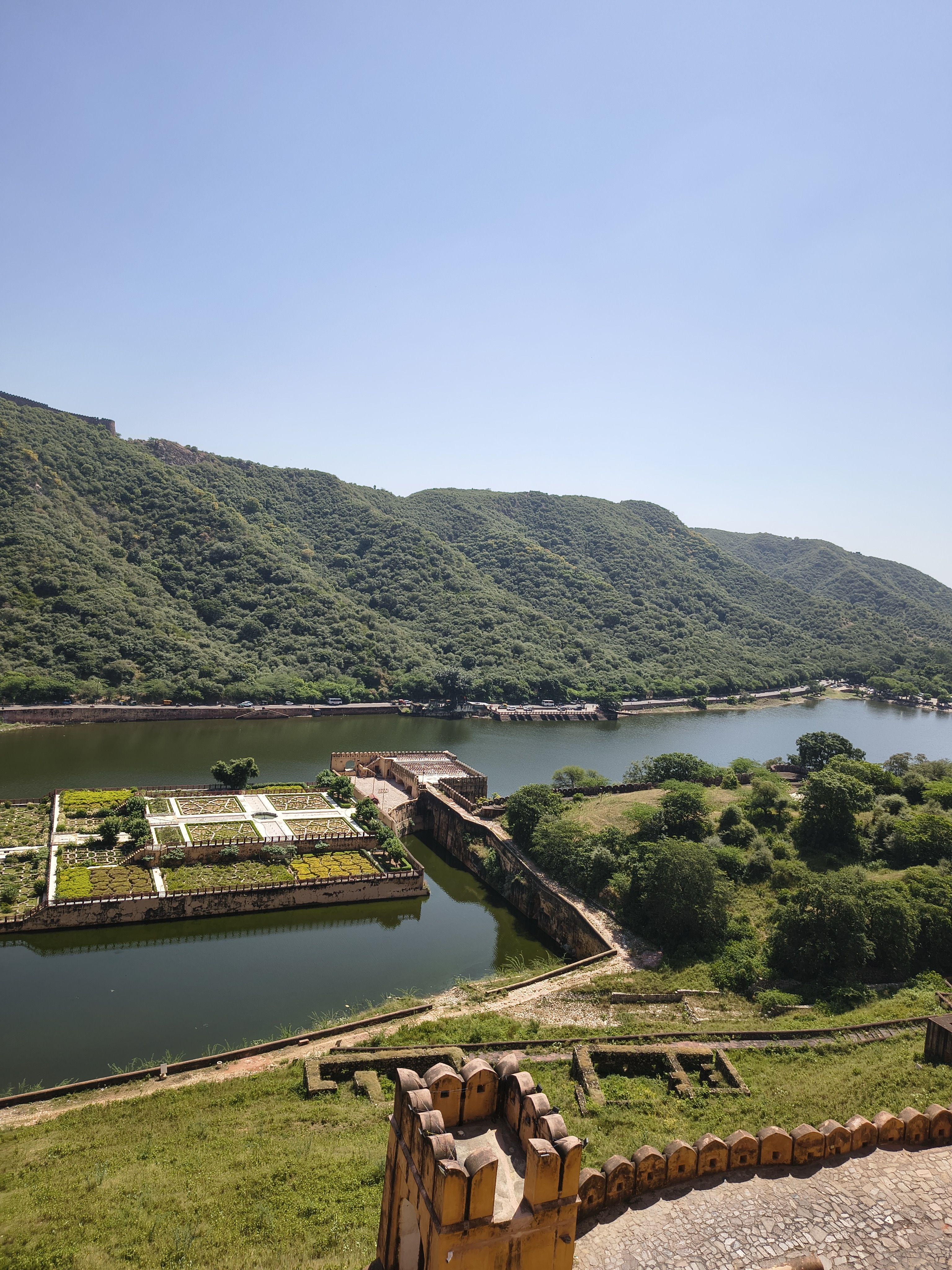View of Lake Maota from Amer Fort