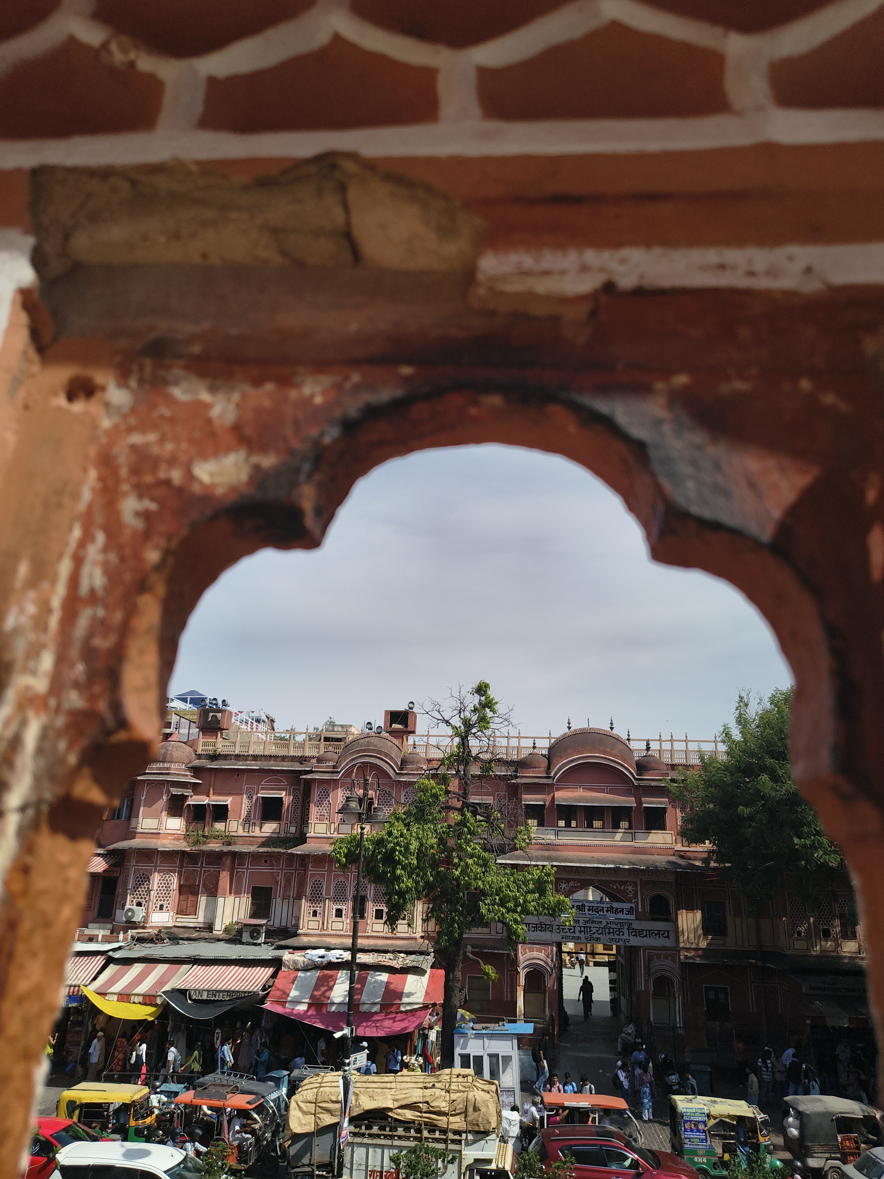 View of Jaipur from the Jharokhas